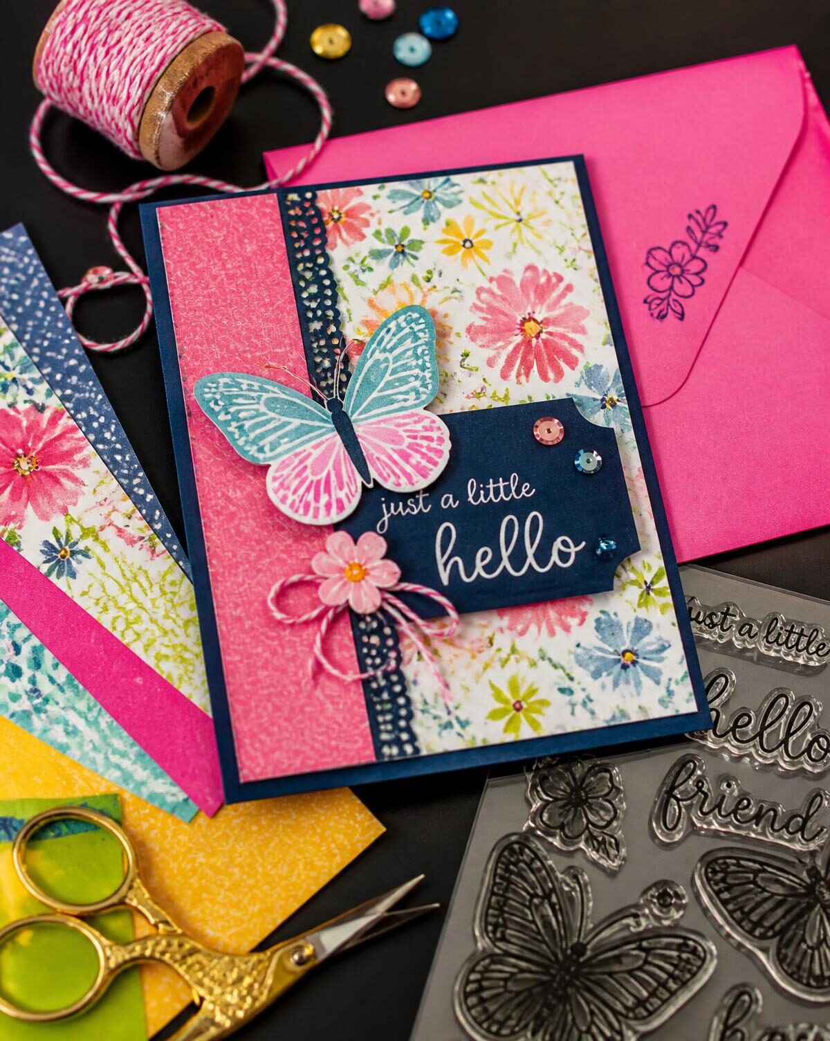 Paper and Pockets art subscription materials